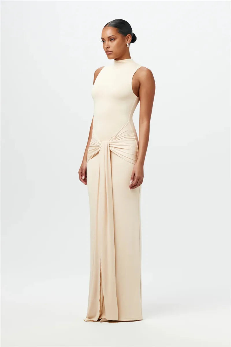 Sculpted Elegance Tank Dress