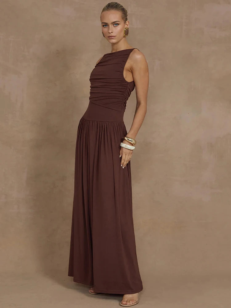 Graceful Glow Maxi Dress