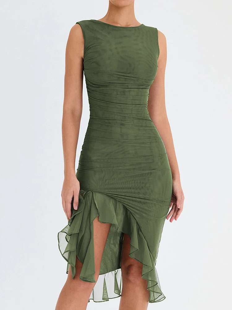 Sway in Style Midi Dress