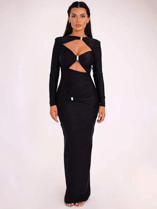 Eclipse Cutout Maxi Dress