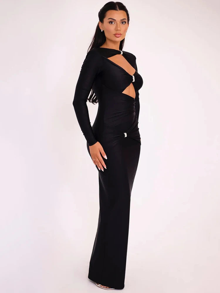 Eclipse Cutout Maxi Dress