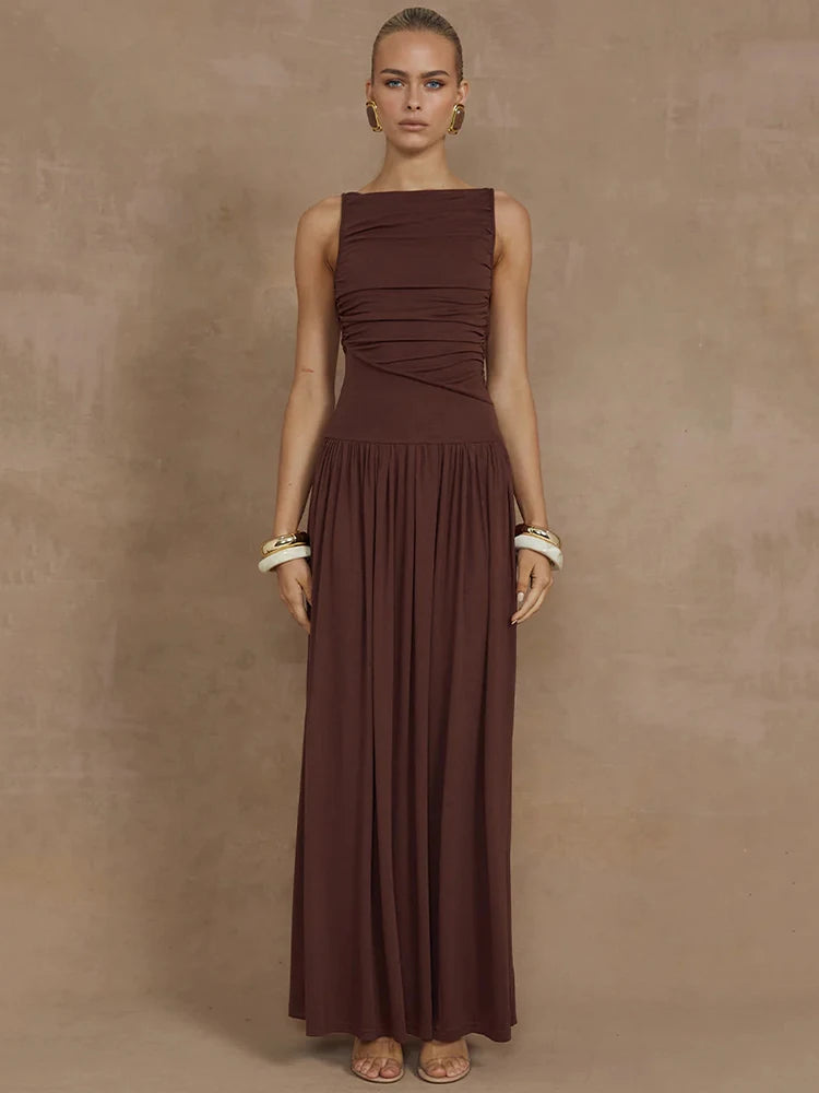 Graceful Glow Maxi Dress