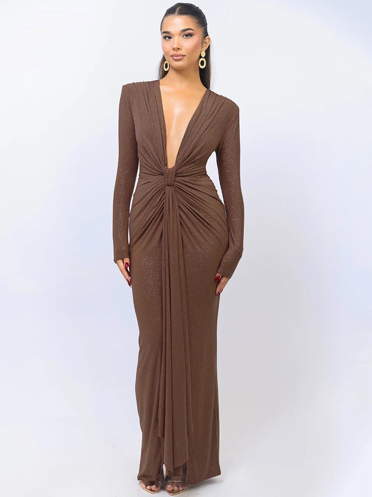 Starlit Glam Maxi Dress